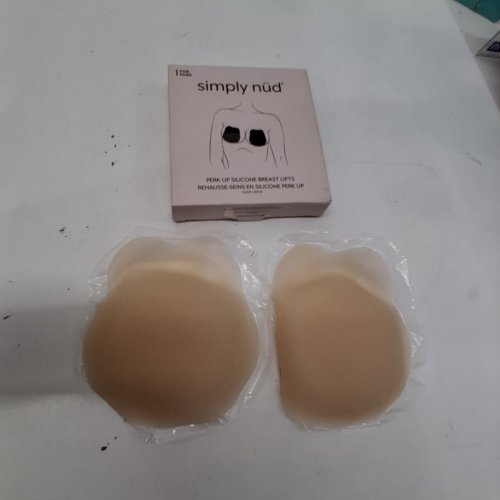 1PR SIMPLY NÜD PERK UP SILICONE BREAST LIFTS - OS - TAN image 3