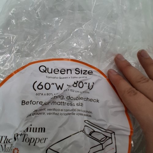 DORMEO THE PREMIUM MATTRESS TOPPER WITH OCTASPRING TECHNOLOGY - QUEEN 60" X 80L - WHITE (MODEL: ‎30004-1050) image 5