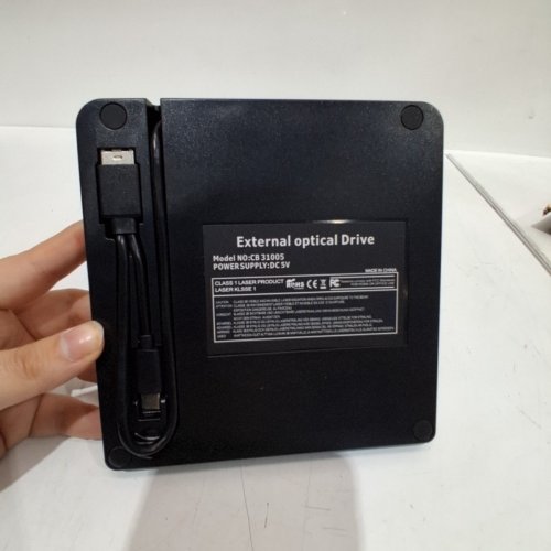 BPAKDU EXTERNAL DVD/CD PLAYER BURNER - CD +/1RW DRIVE - WINDOWS/MAC/LINUX OS COMPATIBLE (MODEL: CB 31005) image 5