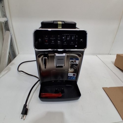 PHILIPS 3300 SERIES FULLY AUTOMATIC ESPRESSO MACHINE WITH INTUITIVE TOUCH DISPLAY & CLASSIC MILK FROTHER - BLACK/CHROME - (MODEL: EP3326/90) image 3