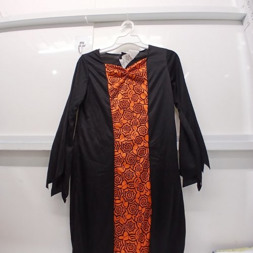 3PC GIRLS RUBIES WITCH COSTUME - LARGE (10-12) - BLACK/ORANGE (STYLE: 701424) image 2