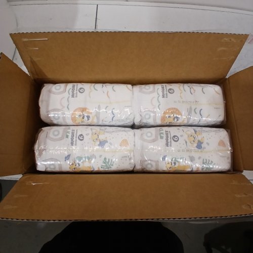 84PK HUGGIES LITTLE MOVERS DISPOSABLE DIAPERS - SIZE 6 image 2