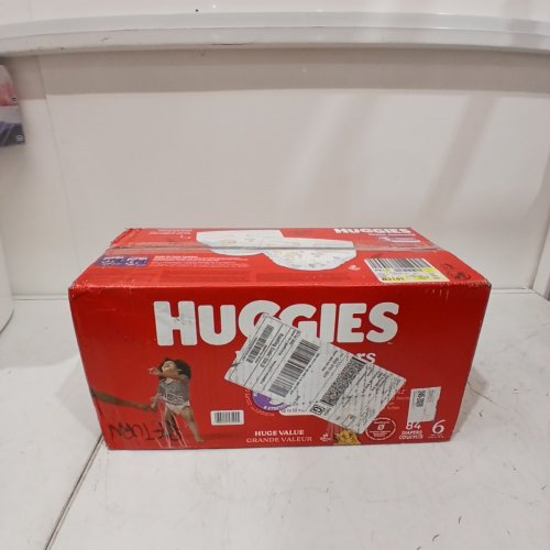 84PK HUGGIES LITTLE MOVERS DISPOSABLE DIAPERS - SIZE 6 image 3