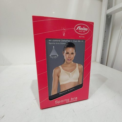 WOMEN'S ANITA ACTIVE AIR CONTROL DELTA PAD SPORTS BRA - 40F - SMART ROSE (STYLE: 5544) image 2