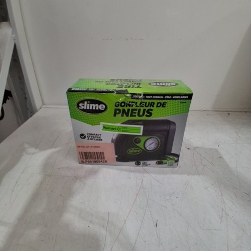 SLIME PORTABLE LIGHTWEIGHT STANDARD TIRE INFLATOR - 850 CUBIC-INCH PER MINUTE - BLACK (MODEL: 42004) image 7