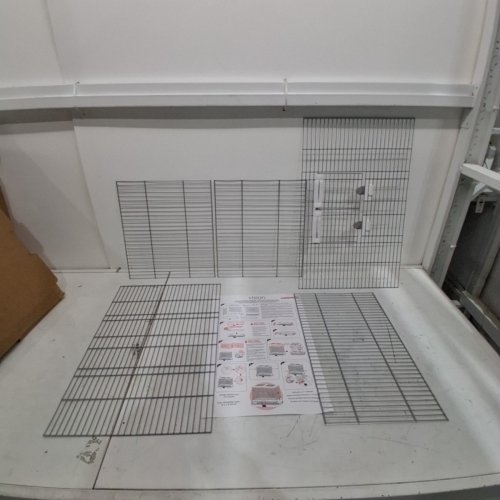 VISION BIRD CAGE, 16" X 25" X 34" H - WHITE BASE (MODEL: M02) image 6