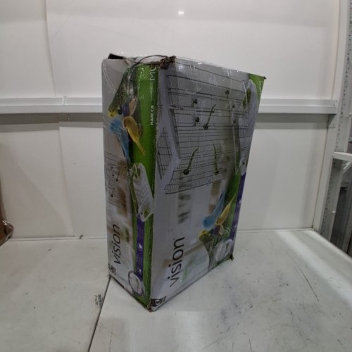 VISION BIRD CAGE, 16" X 25" X 34" H - WHITE BASE (MODEL: M02) image 7