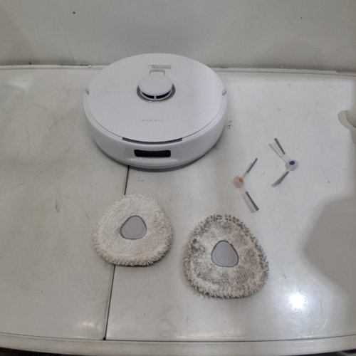 NARWAL FREO Z10 ROBOT VACUUM AND MOP COMBO - 15,000PA SUCTION, SELF-EMPTYING, MOP WASHING & DRYING - *ONLY ROBOT VACUUM* - WHITE - (MODEL: YJCC019) image 10