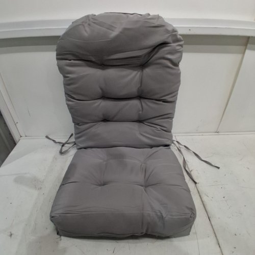 OUTDOOR PATIO CHAIR CUSHION - 42" - GREY image 2
