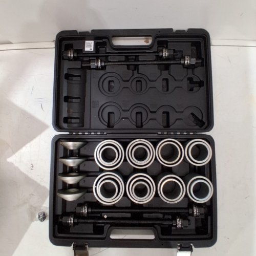 28PC PULL AND PRESS SLEEVE KIT BUSHING EXTRACTOR - BLACK/SILVER (MODEL: XC6128) image 3