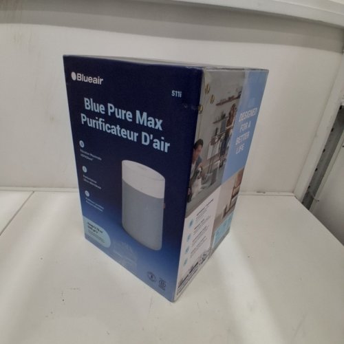 BLUEAIR BLUE PURE 511I MAX SMART AIR PURIFIER UP TO 1,138 SQ FT, HEPA SILENT AIR CLEANER FOR PETS, ALLERGIES, SMOKE & DUST, QUIET WIFI AIR PURIFIER WITH AUTO MODE - (MODEL: 3132111100) image 5