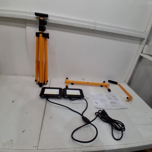 TWIN HEAD LED WORK LIGHT WITH TRIPOD STAND - 10000 LM - 80W (MODEL:RMS-L231180) image 3