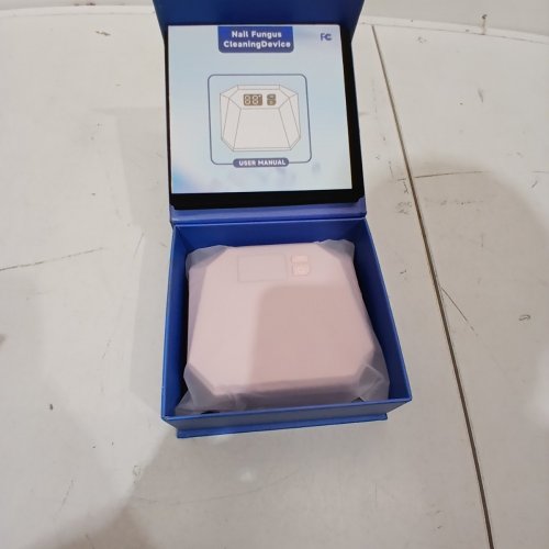 NAIL FUNGUS CLEANING DEVICE FOR FINGERNAILS, CONVENIENT NAIL & TOENAIL CLEANING UNIT - 5V, 470-905NM - PINK image 3