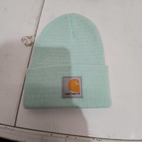 TODDLER'S CARHARTT ACRYLIC WATCH HAT -ONE SIZE FITS MOST-PASTEL TURQUOISE image 2