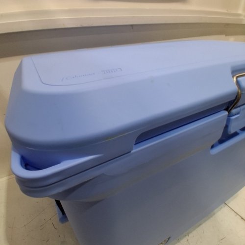 COLEMAN PRO HARDSIDE WHEELED COOLER - 55QT - SKY BLUE (MODEL: CM5409) image 7