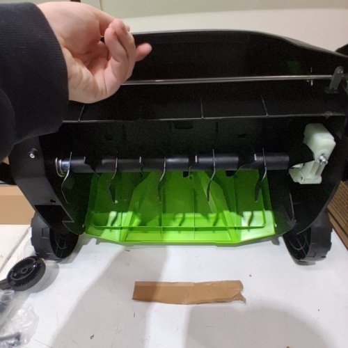 GREENWORKS CORDED DETHATCHER - 120V - 13AMP - 14" - GREEN/BLACK (MODEL: DHA103) image 4