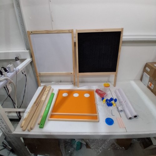 TINY LAND 2 IN 1 WOODEN STANDING ART EASEL (MODEL:WT0006) image 2