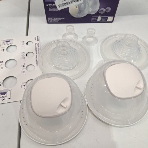 PHILIPS AVENT DOUBLE COLLECTION HANDS FREE BREAST PUMP - WHITE (MODEL: SCF442/62) image 3