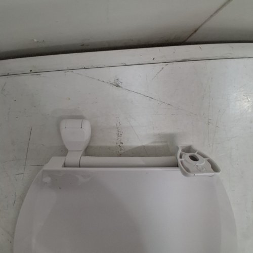 ELONGATED TOILET SEAT - 18" - WHITE image 4