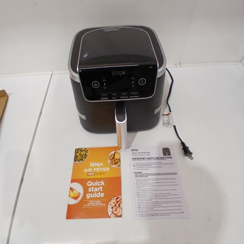 NINJA AIR FRYER PRO 4-IN-1 AIR FRYER -5QT - BLACK (MODEL: AF141C) image 4