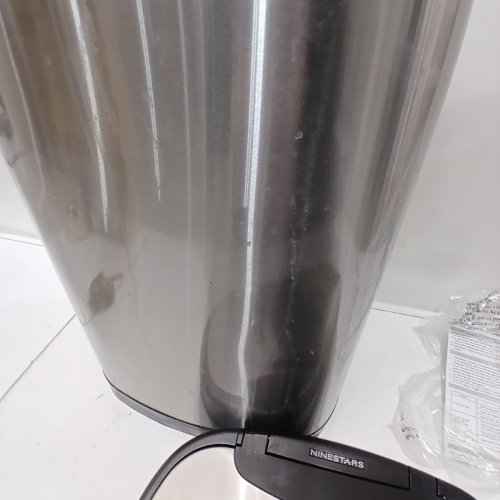 NINESTARS 50L MOTION SENSOR TRASH CAN - LARGE/50L - SILVER/BLACK (MODEL: CB-DZT-50-13/12-13) image 3
