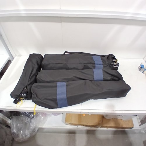 4PC NORTHROAD FOLDING CAMPING CHAIR SET W/CARRY BAGS - MUTIPLE SIZES - BLUE (MODEL: ‎BL-103-TB) image 2