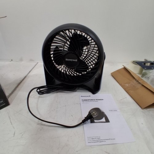 HONEYWELL TURBO FORCE 7" FAN PIVOTING FAN - BLACK image 3