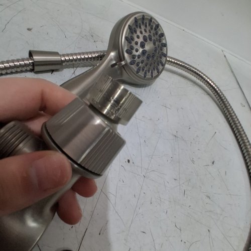MOEN IGNITE HANDHELP SHOWER HEAD 5 SETTINGS, EASY 3 STEP INSTALLATION - BRUSHED NICKEL (MODEL:200H0SRN) image 5