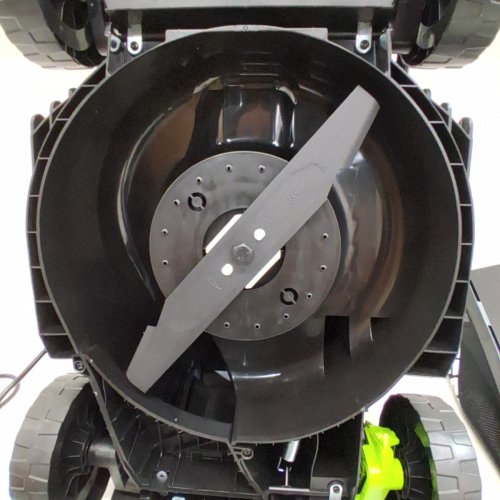STEELITE CORDLESS ELECTRIC LAWN MOWER - 5-POSITION HEIGHT ADJUSTMENT WITH 8 GALLON GRASS BAG - CHARGER INCLUDED - 13'' - 21V - ( MODEL: ‎DG500 ) image 6