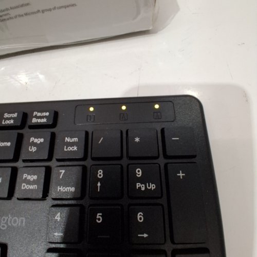 KENSINGTON PRO FIT ERGO WIRED KEYBOARD - BLACK (MODEL: K75400US / M01439) image 3