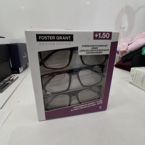 3PK FOSTER GRANT READING GLASSES - +1.50 - ASSORTED COLOURS image 4