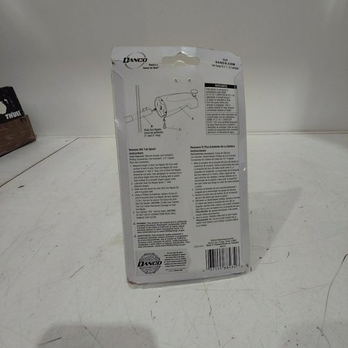 DANCO SLIP-ON TUB SPOUT WITH DIVERTER - 1/2" SLIP-FIT CONNECTION - CHROME (STYLE: 68434) image 4