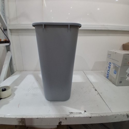 RUBBERMAID COMMERCIAL WASTEBASKET TRASH BIN - 41 QT - GREY (MODEL: 2957) image 2