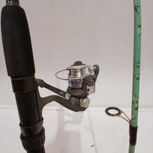 OUTDOOR ANGLER SPINNING FISHING ROD - 6FT - 8-12 LBS LINE - GREEN (MODEL: WCMK602-B) image 4