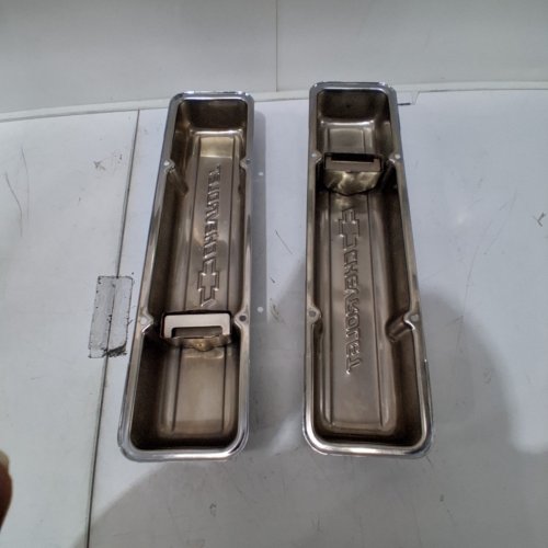 2PK PROFORM CHROME VALVE COVER WITH BAFFLE FOR CHEVROLET 1958-1986 ENGINES (MODEL: 141-899) image 4
