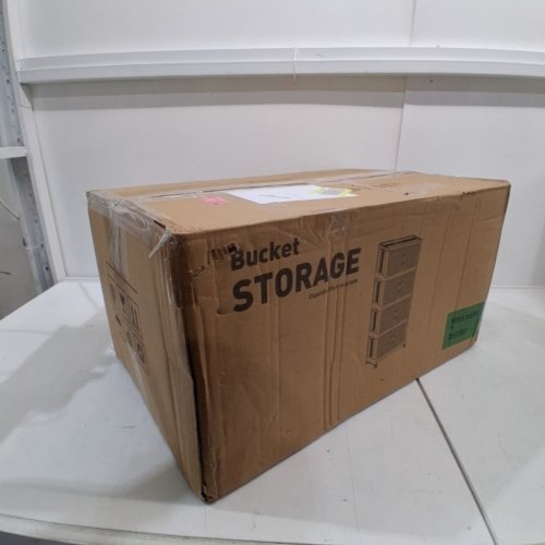 STACKABLE STORAGE CABINET - 15" X 53.5" - GRAY image 4