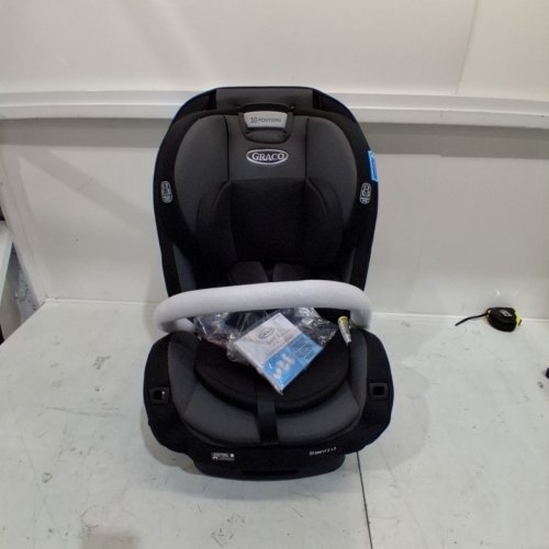 GRACO SLIMFIT3 LX 3-IN-1 CAR SEAT WITH ANTI-REBOUND BAR - GOTHAM GREY/ BLACK (MODEL: 2184499) image 3