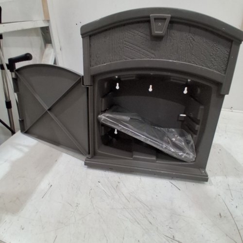 SUNCAST FARMINGTON HOSE HANGER CABINET - 150FT - STONEY (MODEL: CPLFHH150) image 3