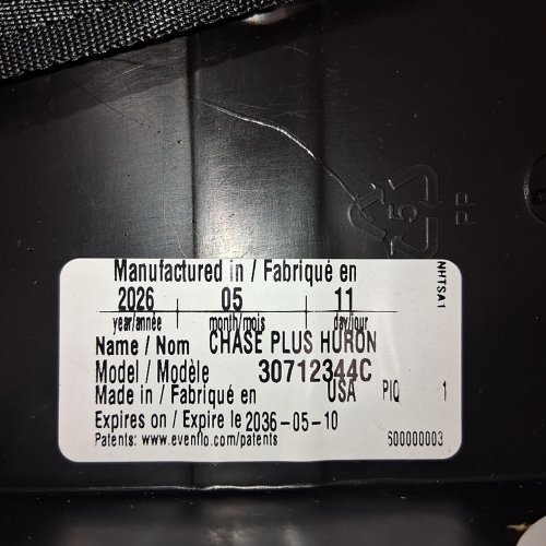 EVENFLO CHASE PLUS 2-IN-1 BOOSTER CAR SEAT FOR KIDS, 5-POINT HARNESS CONVERTS TO HIGH BACK BOOSTER - HURON/BLACK/GREY (MODEL: 30712344C) image 2