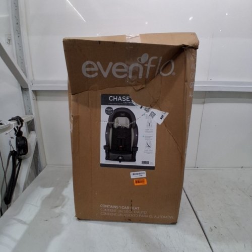 EVENFLO CHASE PLUS 2-IN-1 BOOSTER CAR SEAT FOR KIDS, 5-POINT HARNESS CONVERTS TO HIGH BACK BOOSTER - HURON/BLACK/GREY (MODEL: 30712344C) image 8