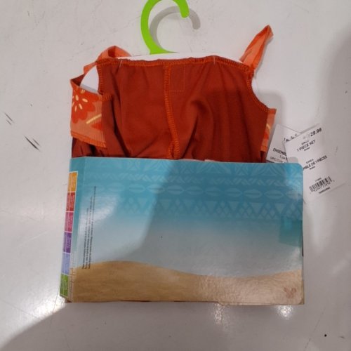 TODDLER DISGUISE MOANA 2 SIMEA COSTUME - 2T - ORANGE (STYLE: 171089S) image 3