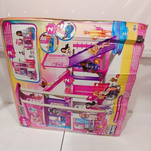 65PC+ BARBIE DREAMHOUSE DOLLHOUSE 2026 PLAYSET INCLUDING FURNITURE & ACCESSORIES - PINK image 5