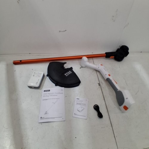 LITHELI U20 HANDY+ CORDLESS STRING TRIMMER - 12" - 20V - ORANGE/WHITE - (MODEL:EGT020074) image 3