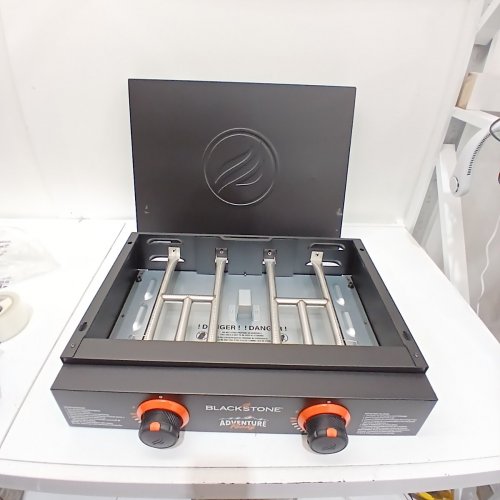 BLACKSTONE TABLETOP GRIDDLE WITH HARD COVER - 22" - BLACK (MODEL: 2146CA) image 4
