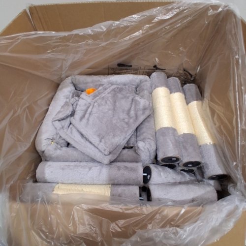 FEANDREA MULTI-LEVEL CAT TREE - 54.2" H X 21.7" X 17.7" - GRAY (MODEL: PCT161W01V1) image 3