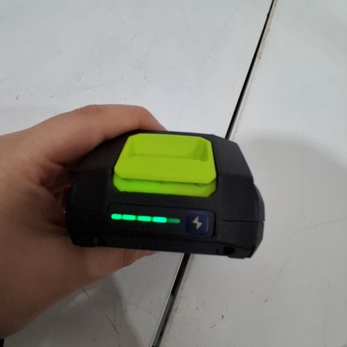 STEELITE INOLINK LITHIUM-ION BATTERY - 21 V,- BLACK / GREEN image 5