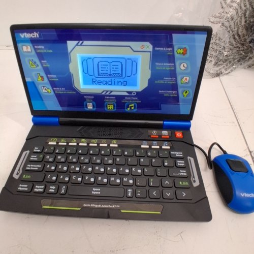 VTECH GENIO BILINGUAL JUNIORBOOK - BLUE (MODEL:2049879/80-581286) image 2