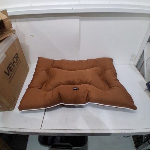 AMAZON BASICS OUTDOOR WATER REPELLENT PET PILLOW BED - MEDIUM/ 27" X 36" X 4" - BROWN image 2