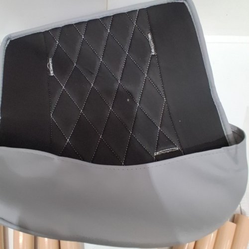 SOOBABY 3-IN-1 ADJUSTABLE CONVERTIBLE BABY HIGH CHAIR FOR BABIES AND TODDLERS - 34" X 27" X 24" - GREY - (MODEL: HA-N009) image 9