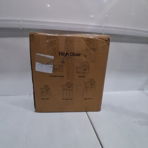 SOOBABY 3-IN-1 ADJUSTABLE CONVERTIBLE BABY HIGH CHAIR FOR BABIES AND TODDLERS - 34" X 27" X 24" - GREY - (MODEL: HA-N009) image 13